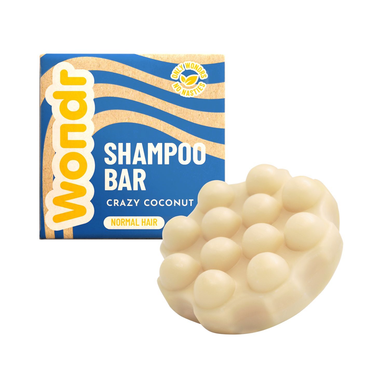 shampoing solide Cheveux Secs Crazy Coconut