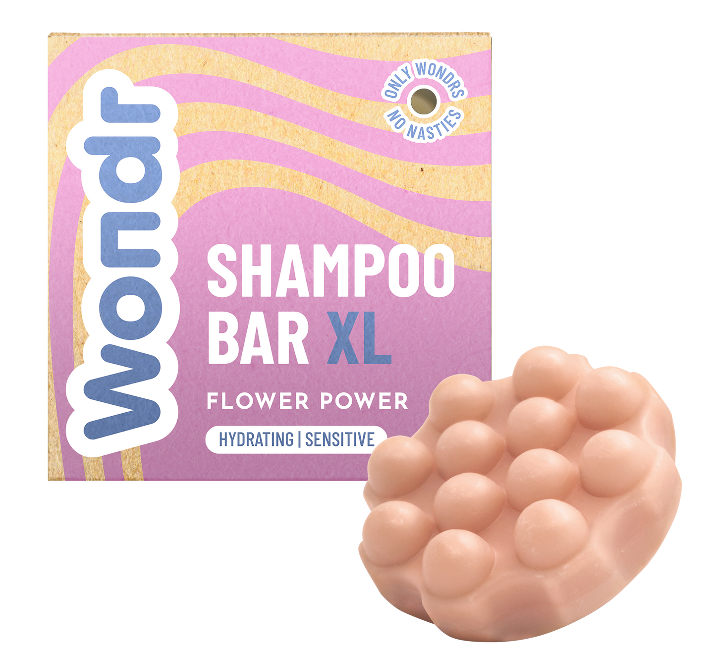 Shampoing solide Flower Power hydratant