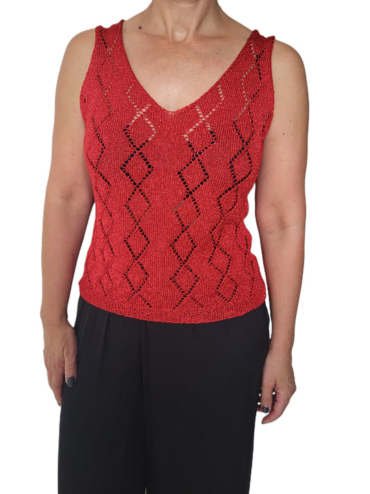 Glitter top breipatroon