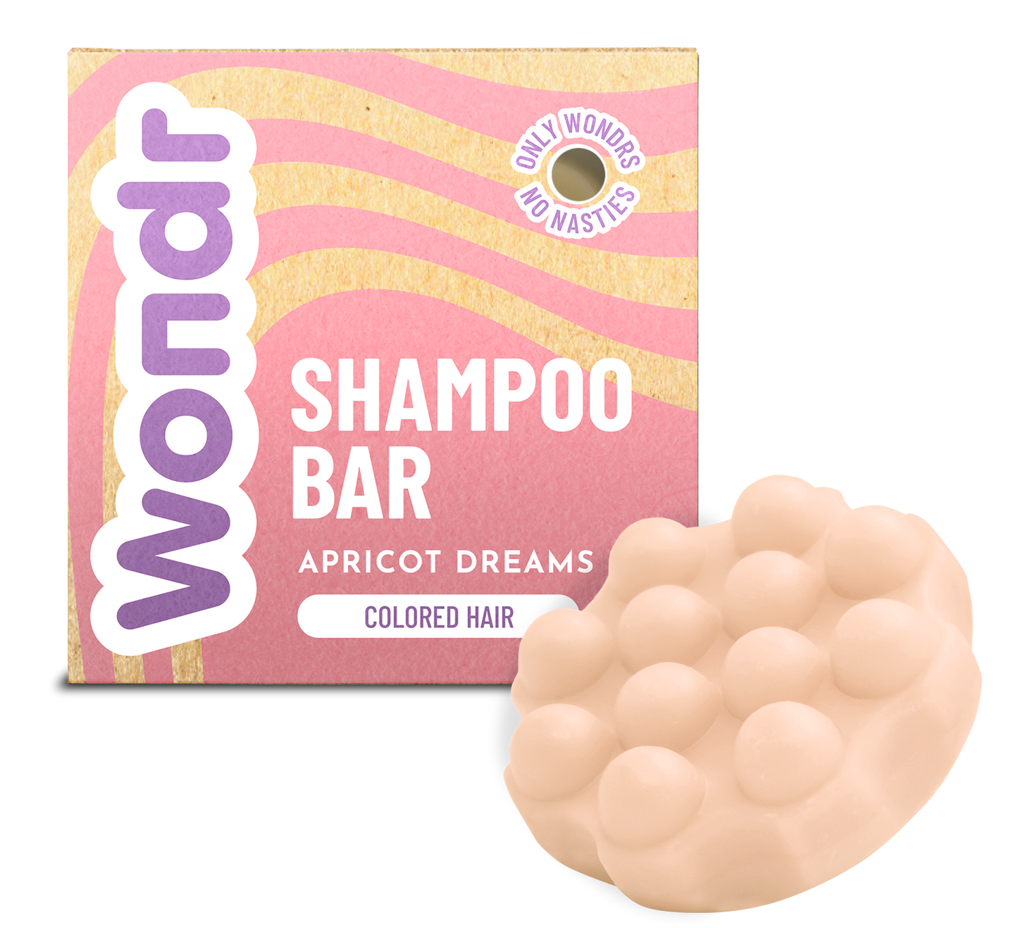 Shampoo bar Apricot dreams gekleurd haar
